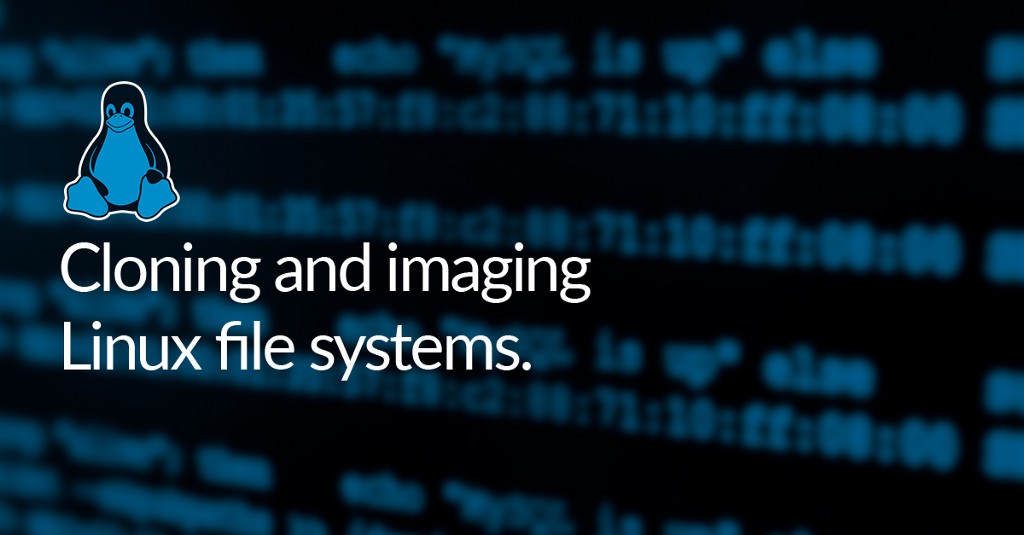 Macrium Software Cloning and imaging Linux file systems